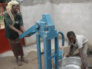 Reaktivierung von Wasserpumpen - Habitat for Humanity an der Elfenbeinküste