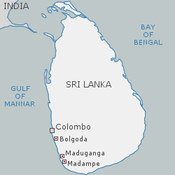 Mangroven-Aufforstung in Sri Lanka